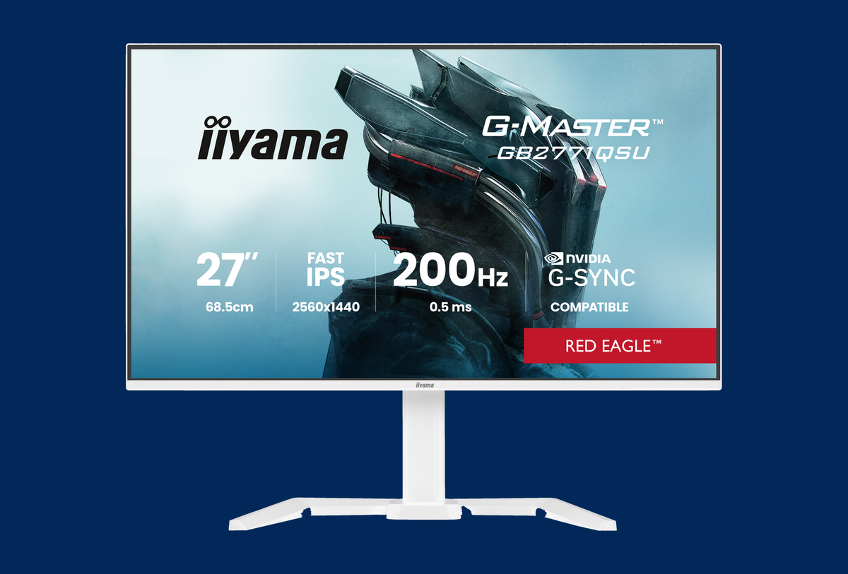 iiyama G-Master Red Eagle 27 Zoll Gaming-Monitor GB2771QSU-W1