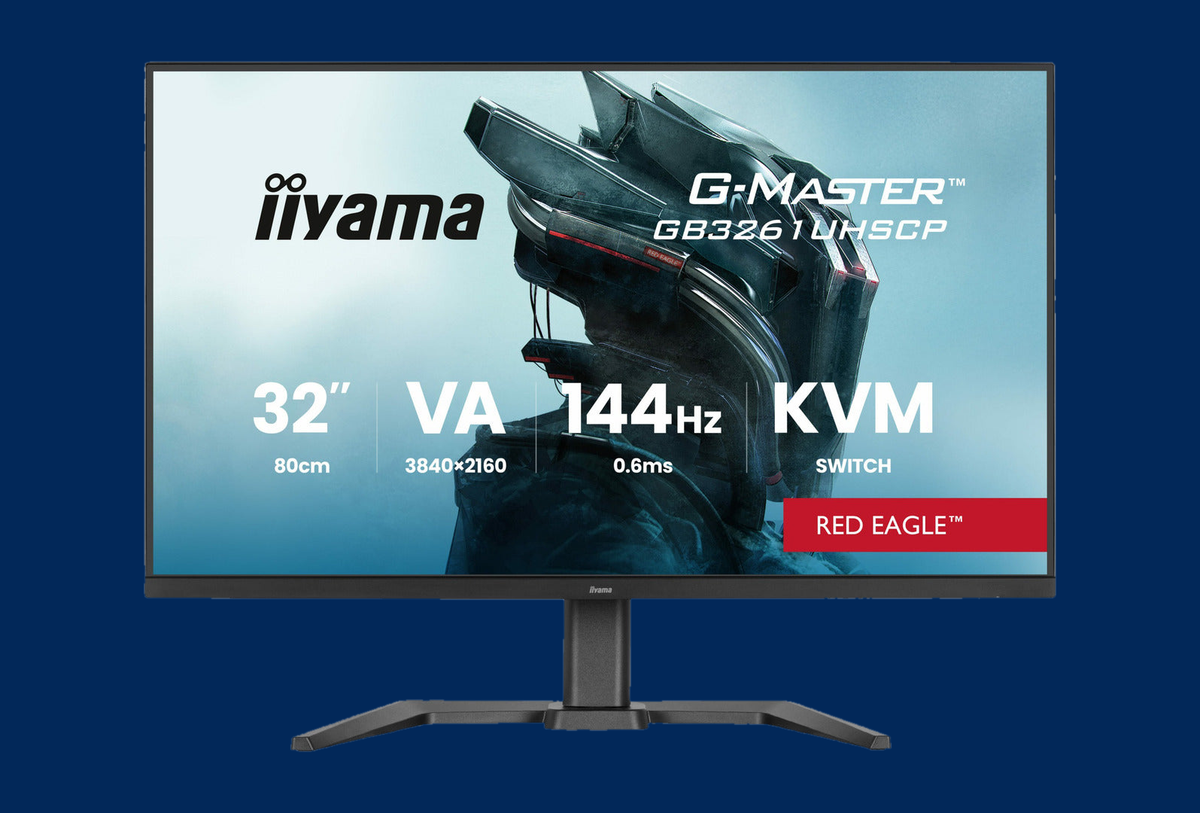 iiyama G-MASTER Red Eagle 31,5" Gaming-Monitor GB3261UHSCP-B1