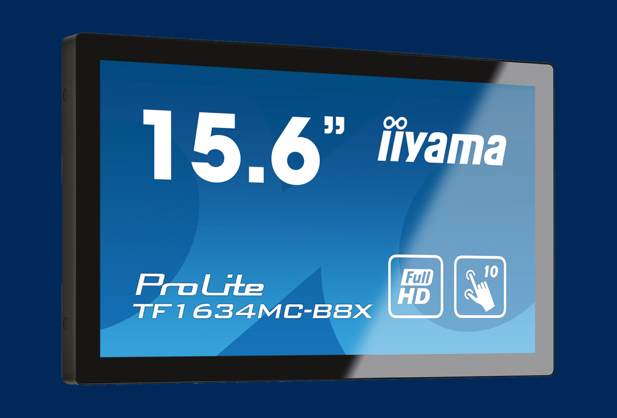iiyama ProLite 15,6" Open-Frame-Touchmonitor TF1634MC-B8X