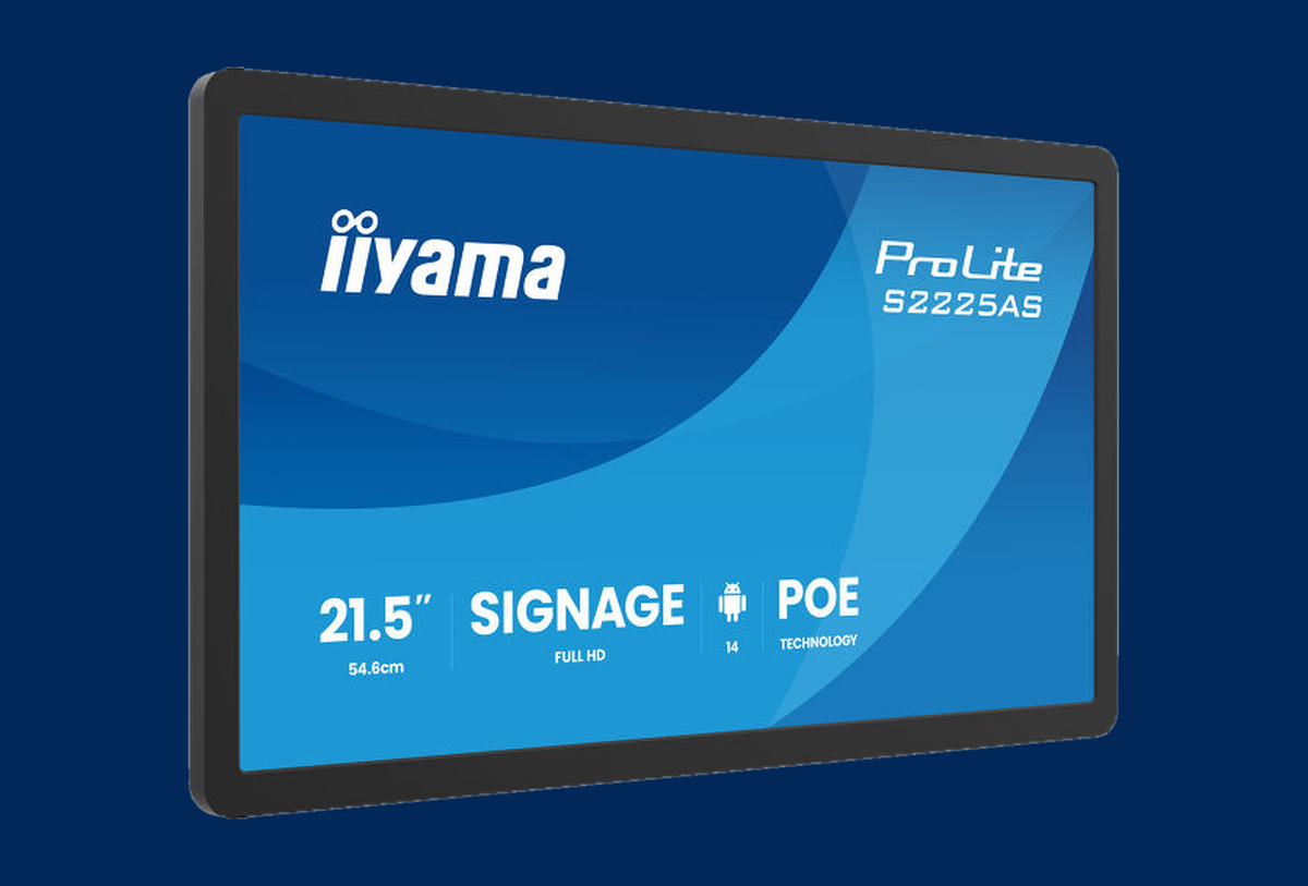 iiyama ProLite 21,5" Signage-Display S2225AS-B1P