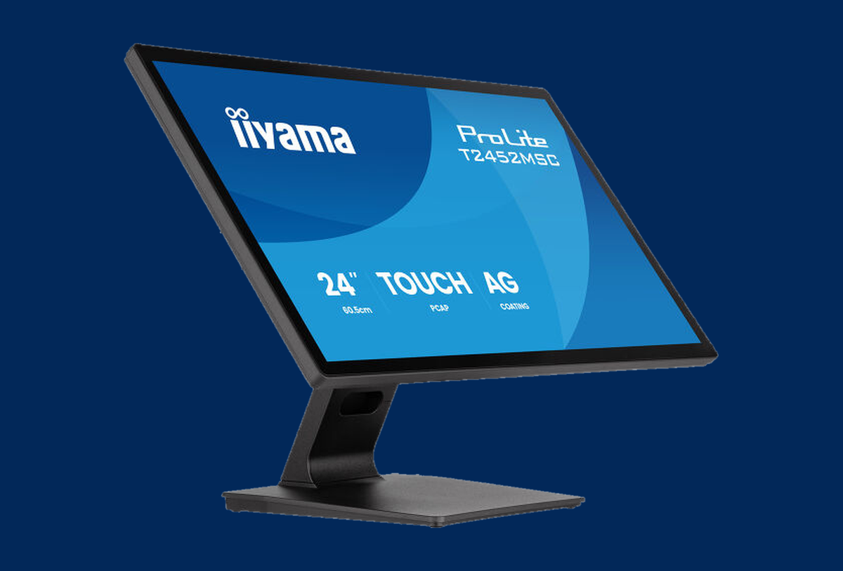 iiyama ProLite 24 Zoll Touchscreen-Monitor T2452MSC-B2