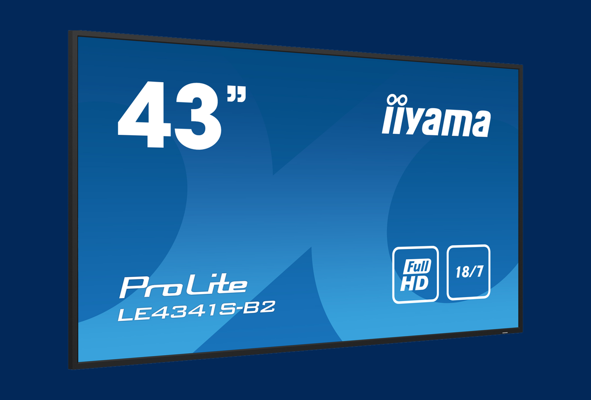 iiyama ProLite 42,5" Signage-Display LE4341S-B2