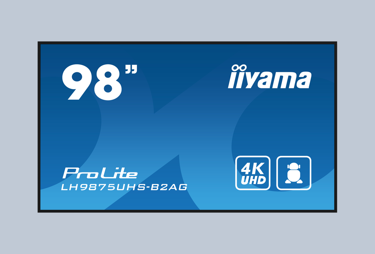 iiyama Signage Display LH9875UHS-B2AG
