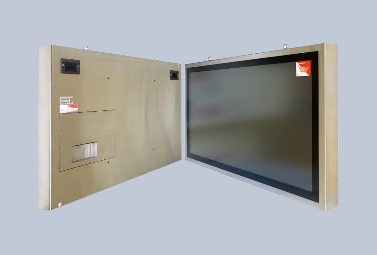 32" Industrie Monitor IP65 mit Touch V2A