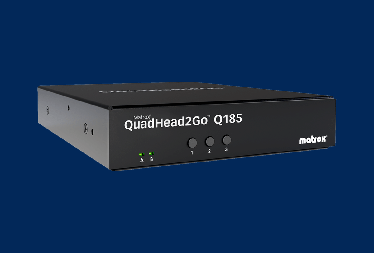 Matrox QuadHead2Go Multi-Display-Box Q2G-DP4K2