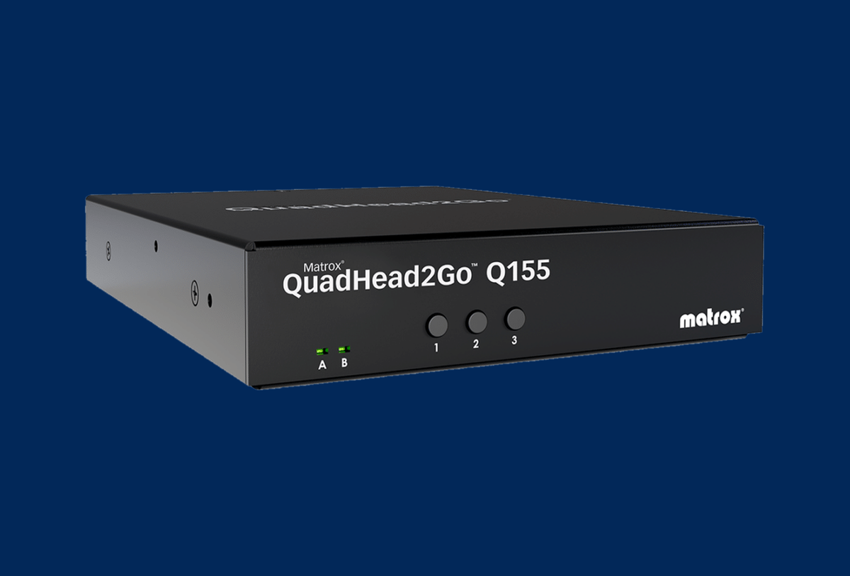 Matrox QuadHead2Go Videowand-Controller Q2G-DP4K-C