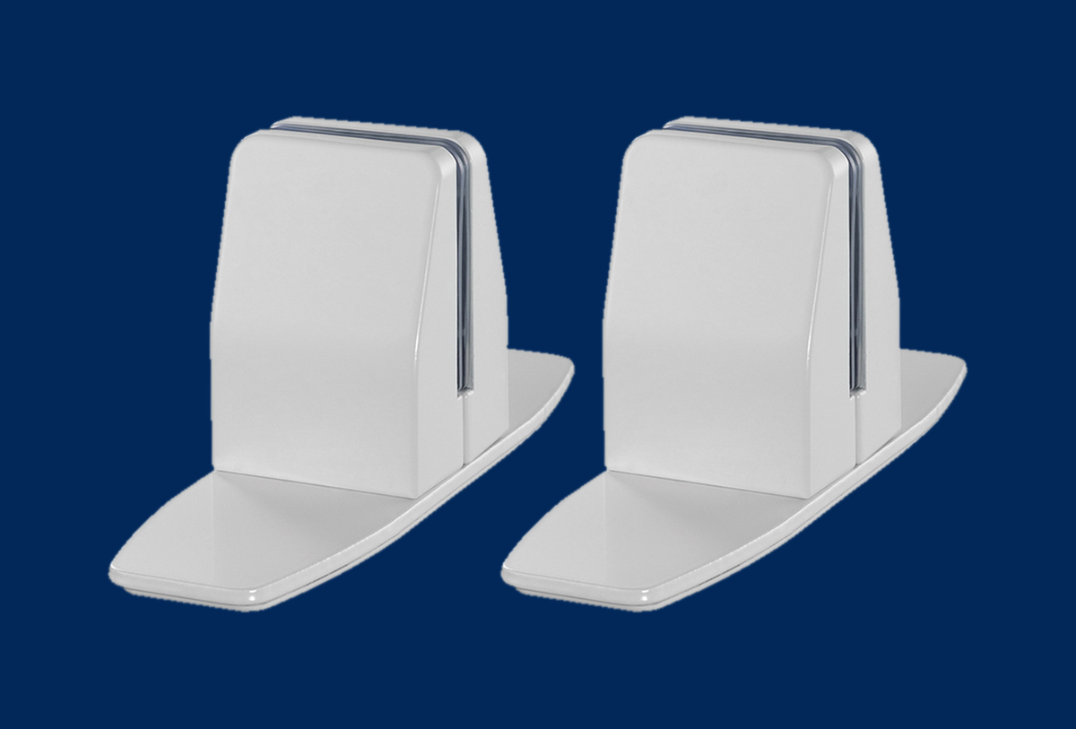 Neomounts Standfuss mit Klemme (2 Stk.) NS-CLMPSTANDWHITE