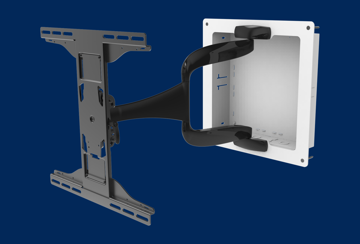 Peerless-AV DesignerSeries Schwenkhalterung mit Unterputzbox IM747PU