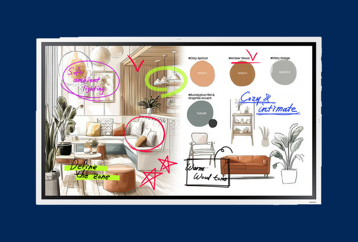 Samsung Smart Signage Flip Pro 65" Touch-Display LH65WMFWBGCXEN