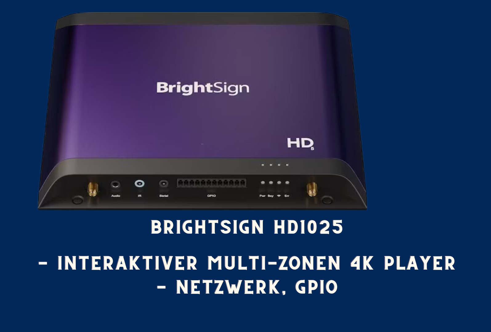 BrightSign Mediaplayer Hd1025
